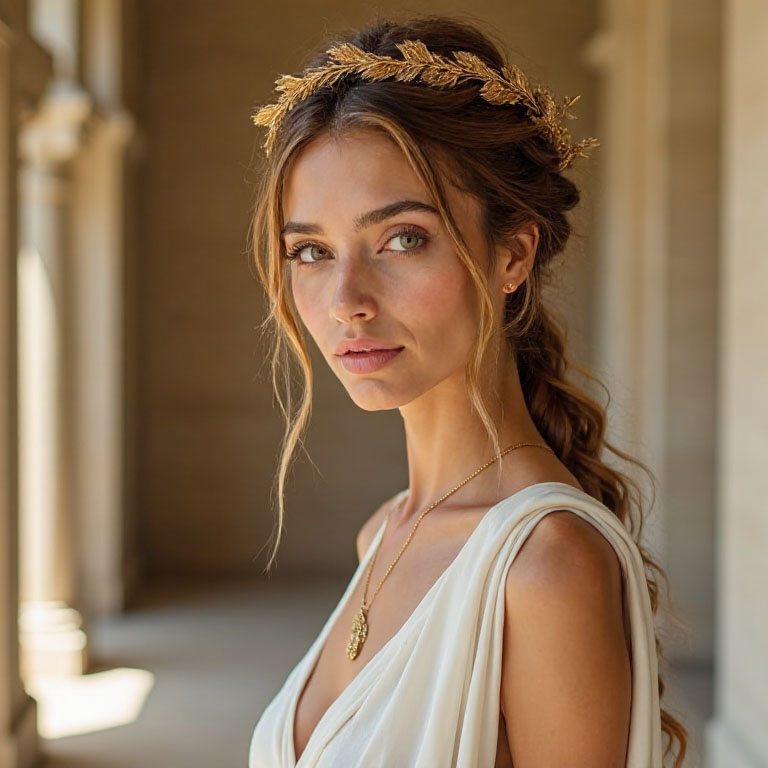 Image in ancient Greek style